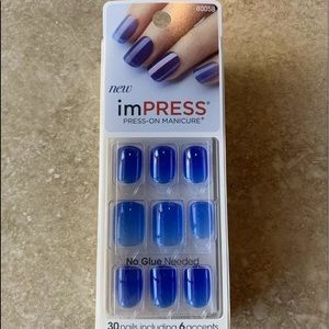 imPRESS Jelly Translucent Press-on Nails - Blue